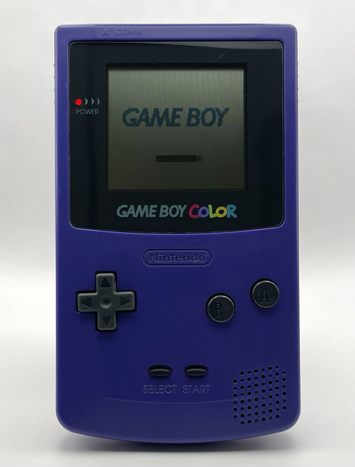 Nintendo Game Boy Color Grape Purple CGB-001 GBC Tested Working Japan