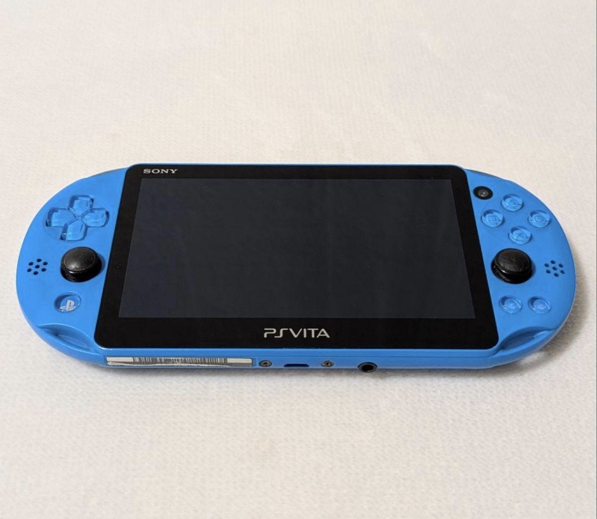 PlayStation PS Vita Wi-Fi Console Aqua Blue PCH-2000 ZA23 Japan Console only F/S