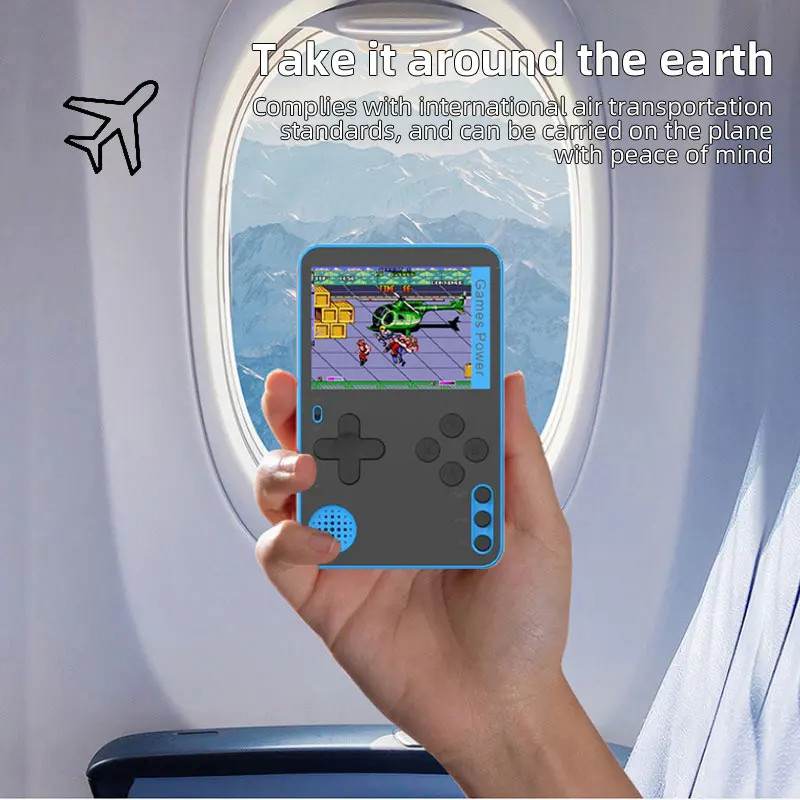 Handheld Game Console 500 Classic Games LCD Portable Retro Video Mini Game