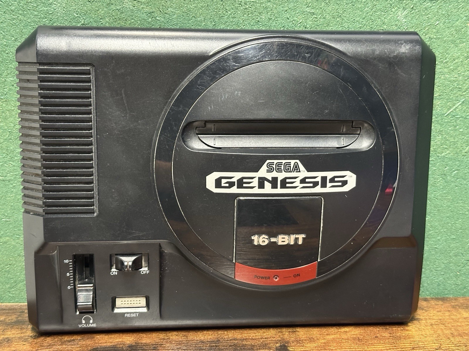 Sega Genesis 16-Bit Console Gaming System Only Black 1601