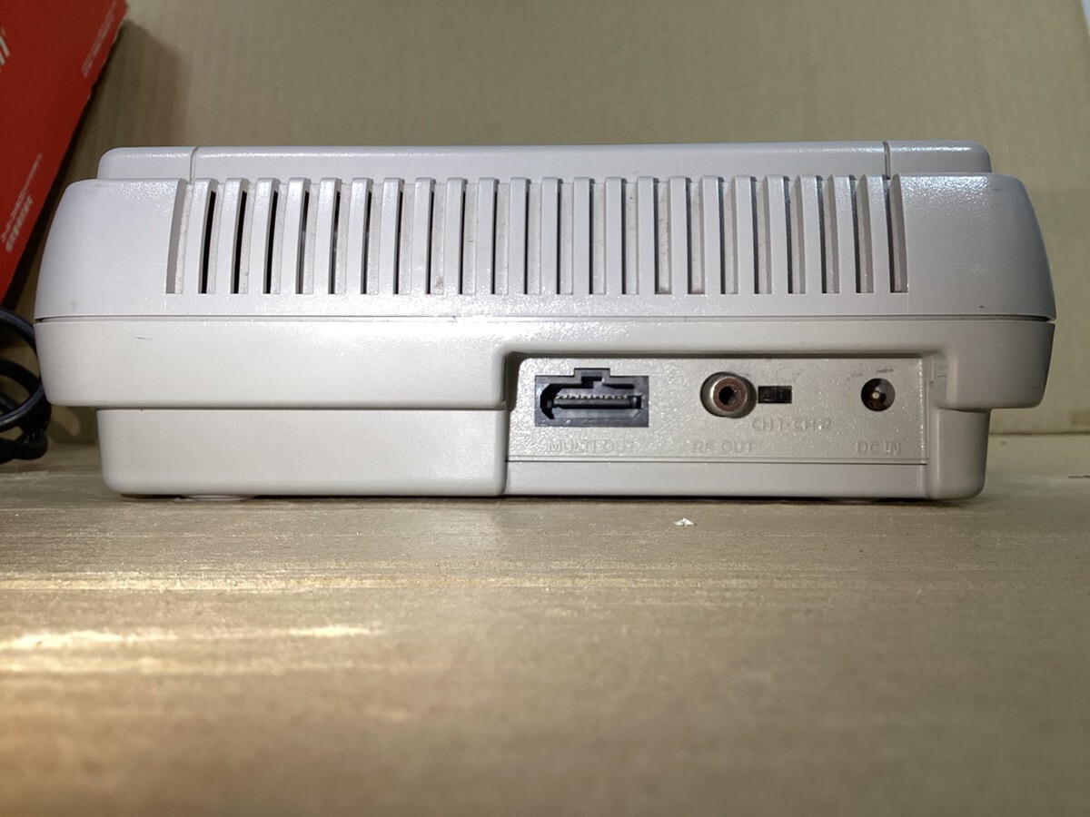 Nintendo Super Famicom SNES Console Original Box SHVC-001 Japan Ver. Working