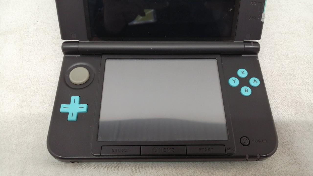 Nintendo 3DS LL Model SPR 001 Turquoise X Black NINTENDO