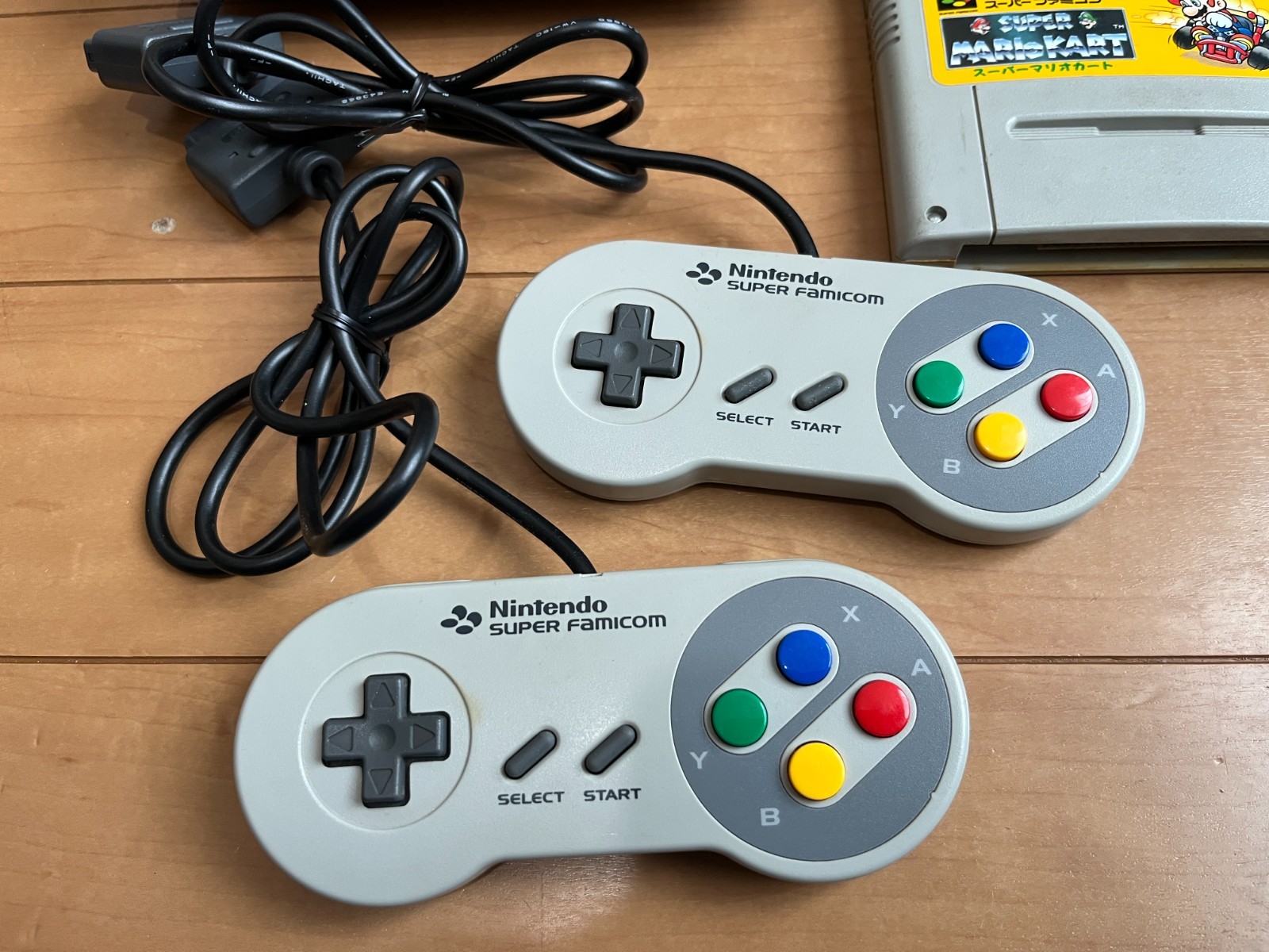 Nintendo Super Famicom Console 1Chip 02 Version & 7 Games Japan SNES 0523