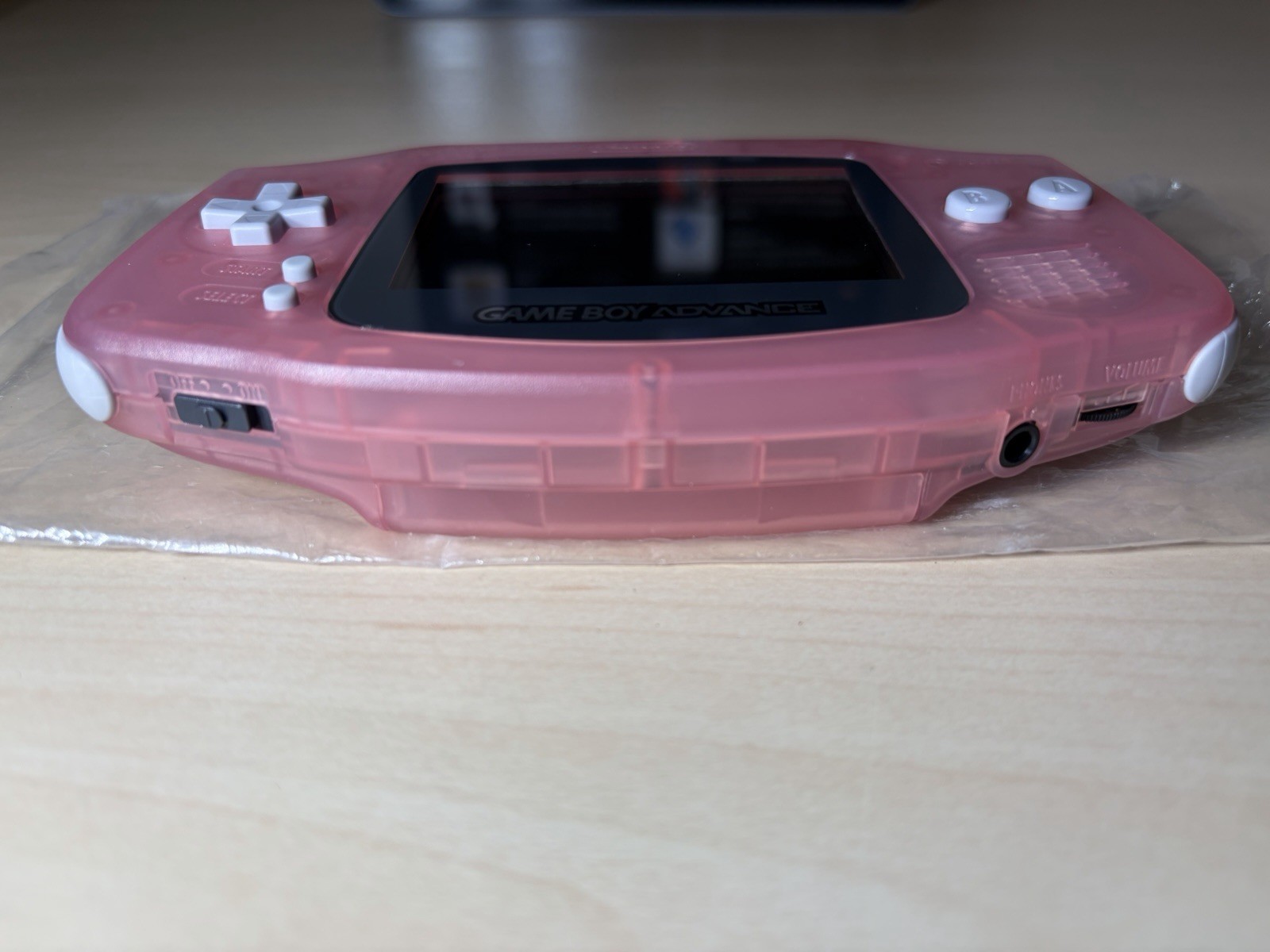 Nintendo GameBoy Advance GBA Pink – 100% Complete Batteries – MINT – Open Box