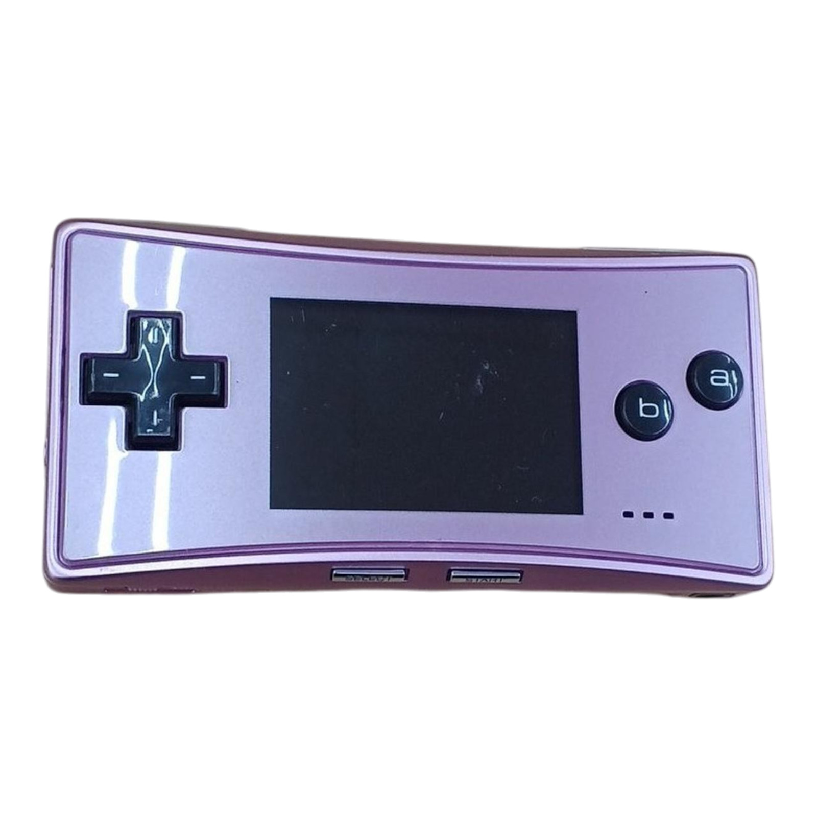 Nintendo Game Boy Micro OXY-001 Handheld Console Purple w / charger Tested Japan