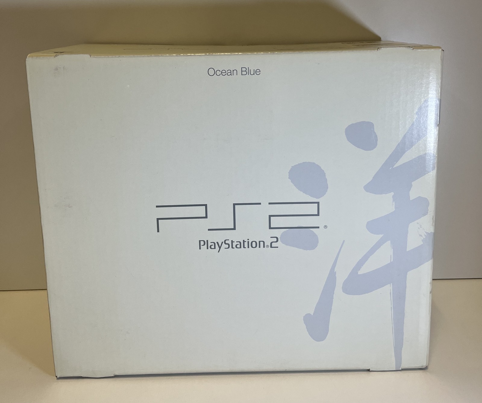 PLAYSTATION 2 LIMITED EDITION OCEAN BLUE SCPH 37000 L JAPAN 2002 CONSOLE