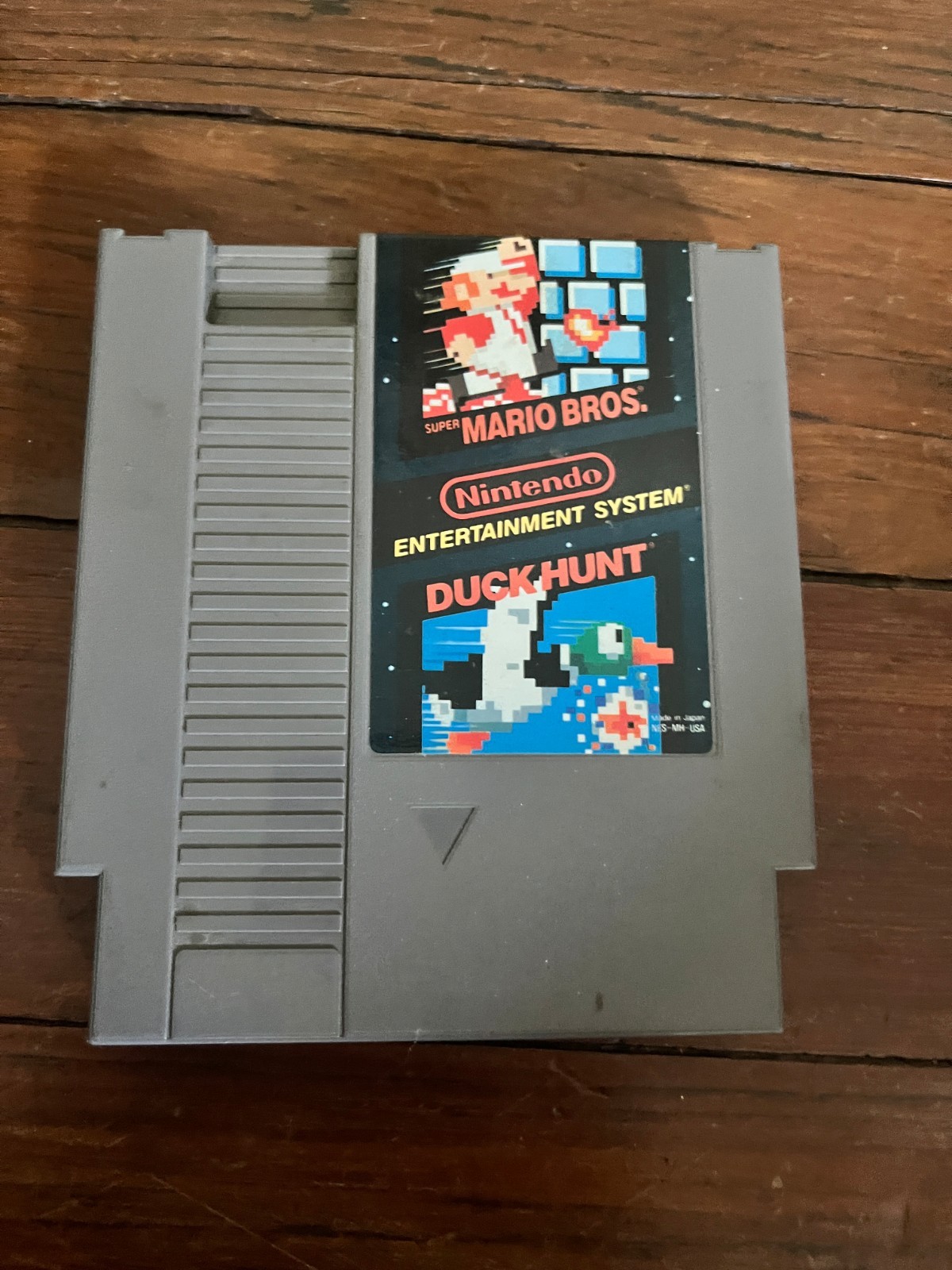 Nintendo NES Action Set Console Complete In Box 1985 Grey Gun