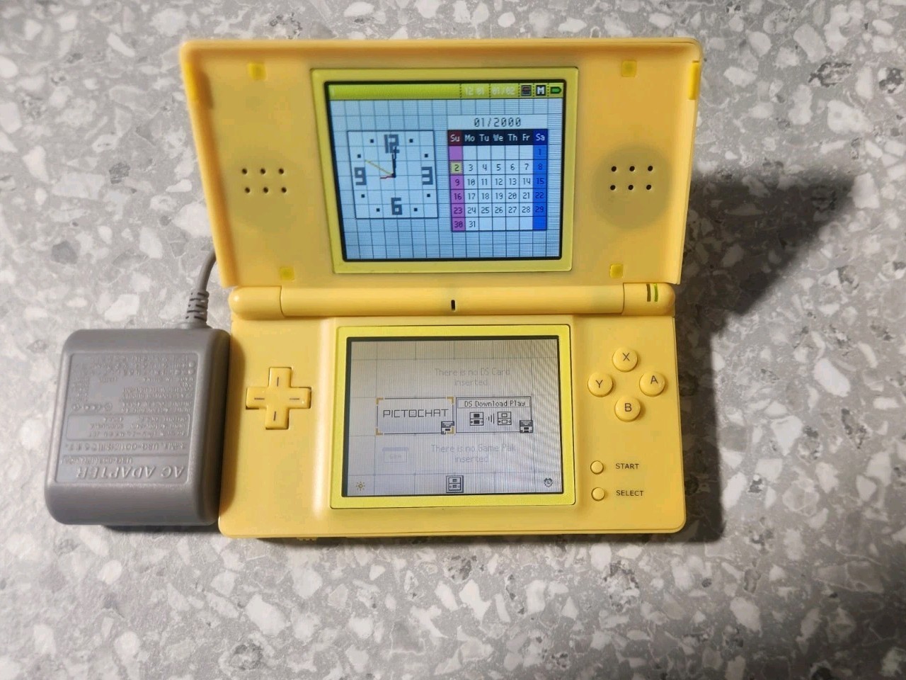 Nintendo DS Lite Pokémon Edition 4MB Yellow Handheld System 2