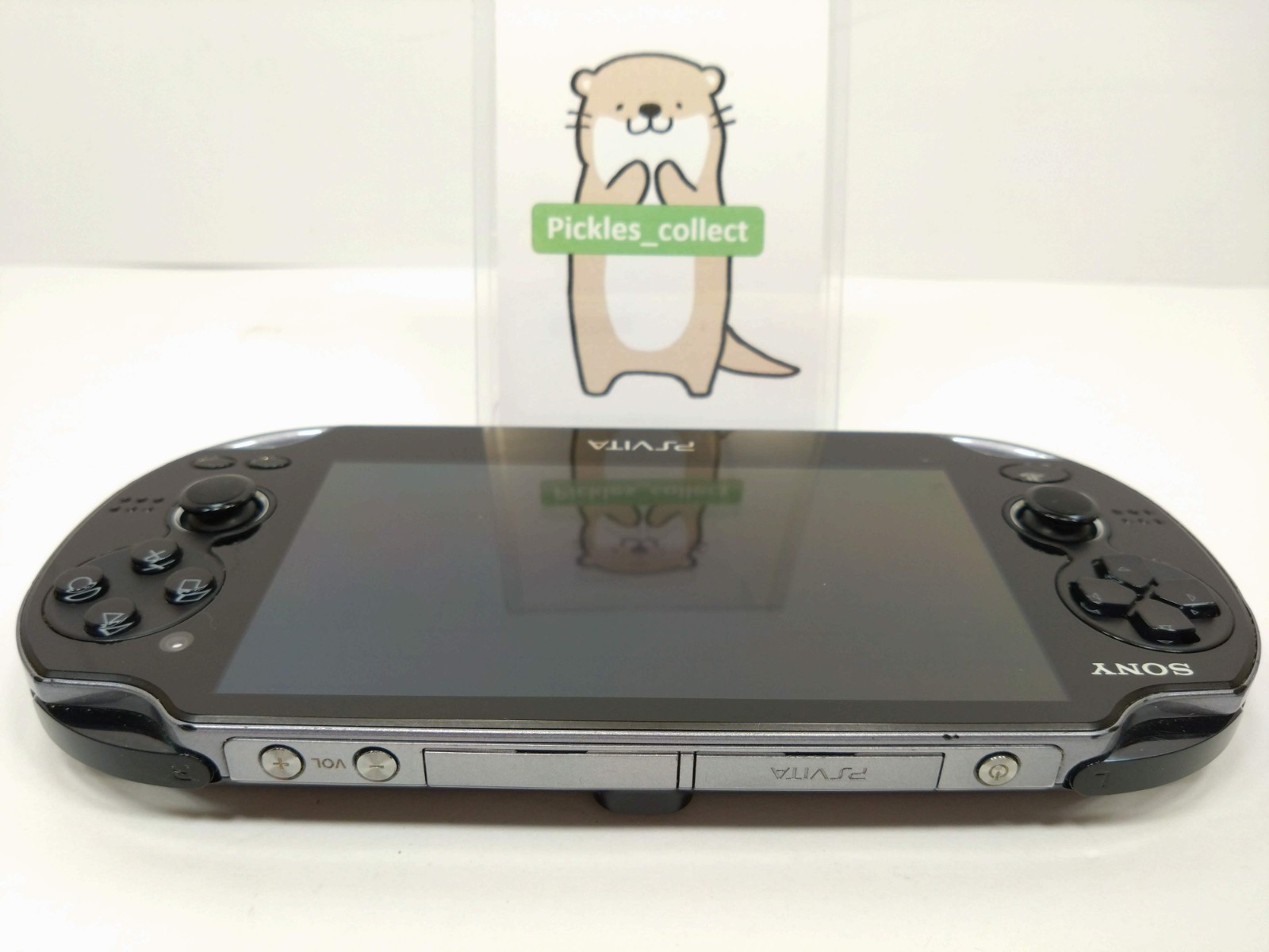 PS Vita Crystal Black PCH 1100 Console w/8GB Wi-Fi PSV Tested Sony 0316E