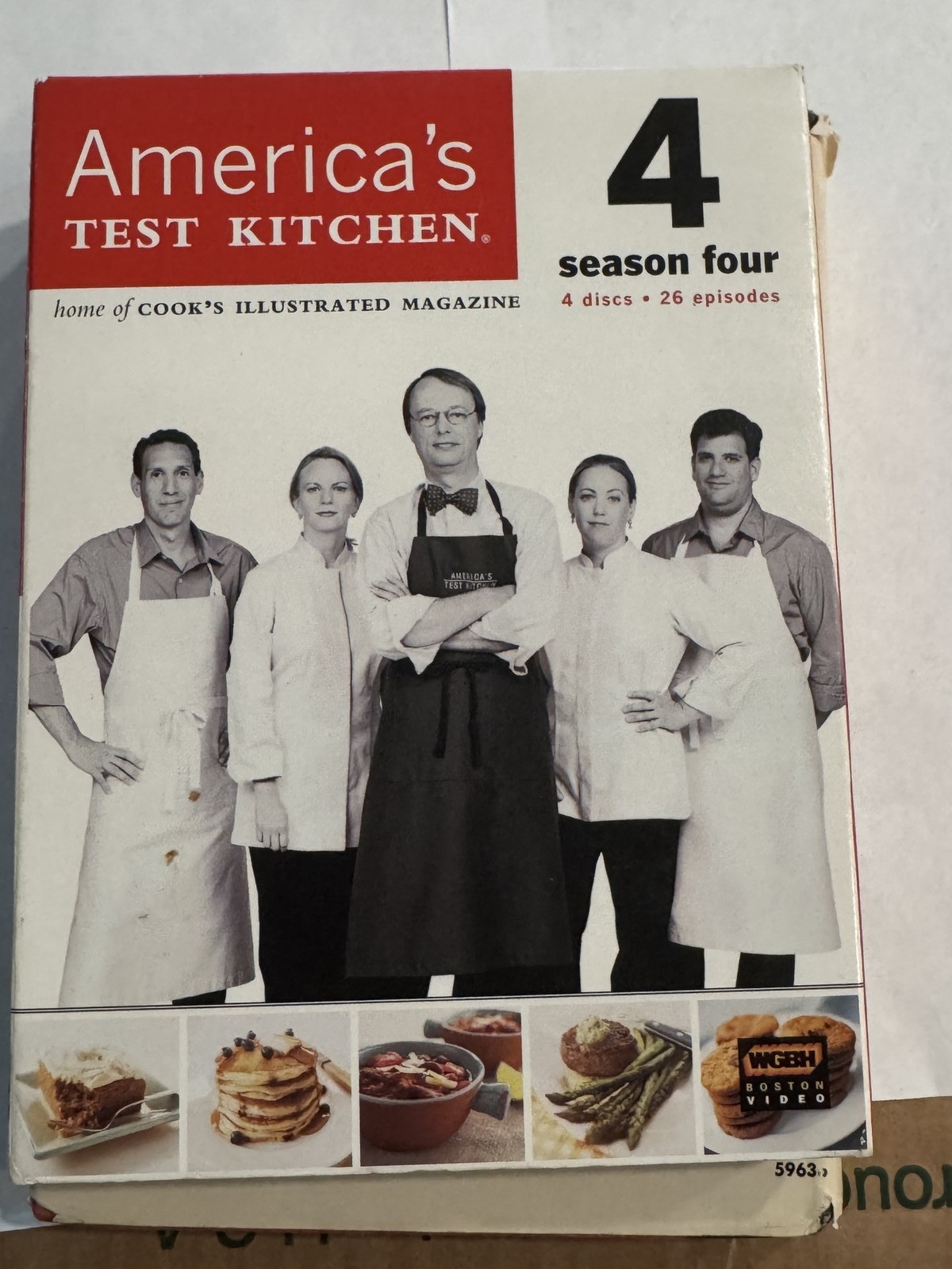 America’s Test Kitchen Season 4 DVD Set 4 Discs 26 Episodes Home Cooking Show