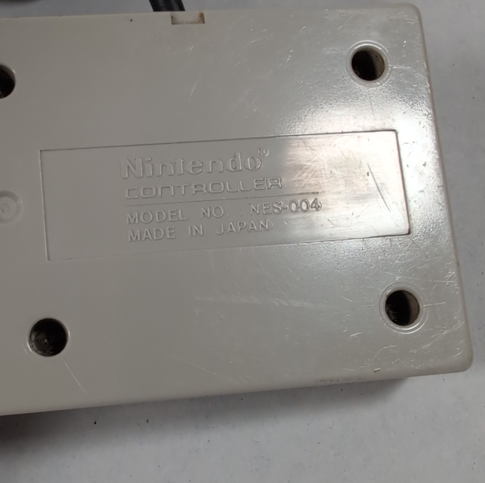 Nintendo NES-001 Console W/ Mario Duck Hunt Controller Light Gun Tested Working