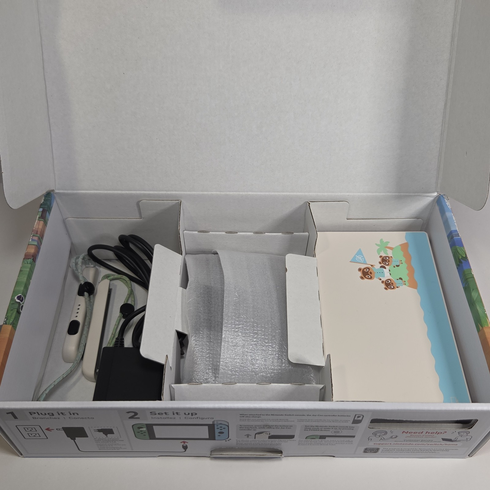 Nintendo Switch Animal Crossing Horizons Special Edition w/ Box – Factory Reset