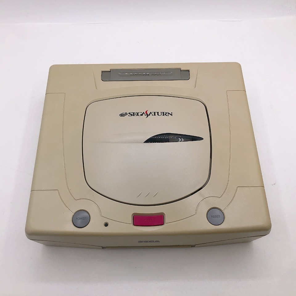 Sega Saturn Console only HST-3220 White NTSC-J Japan Japanese Tested