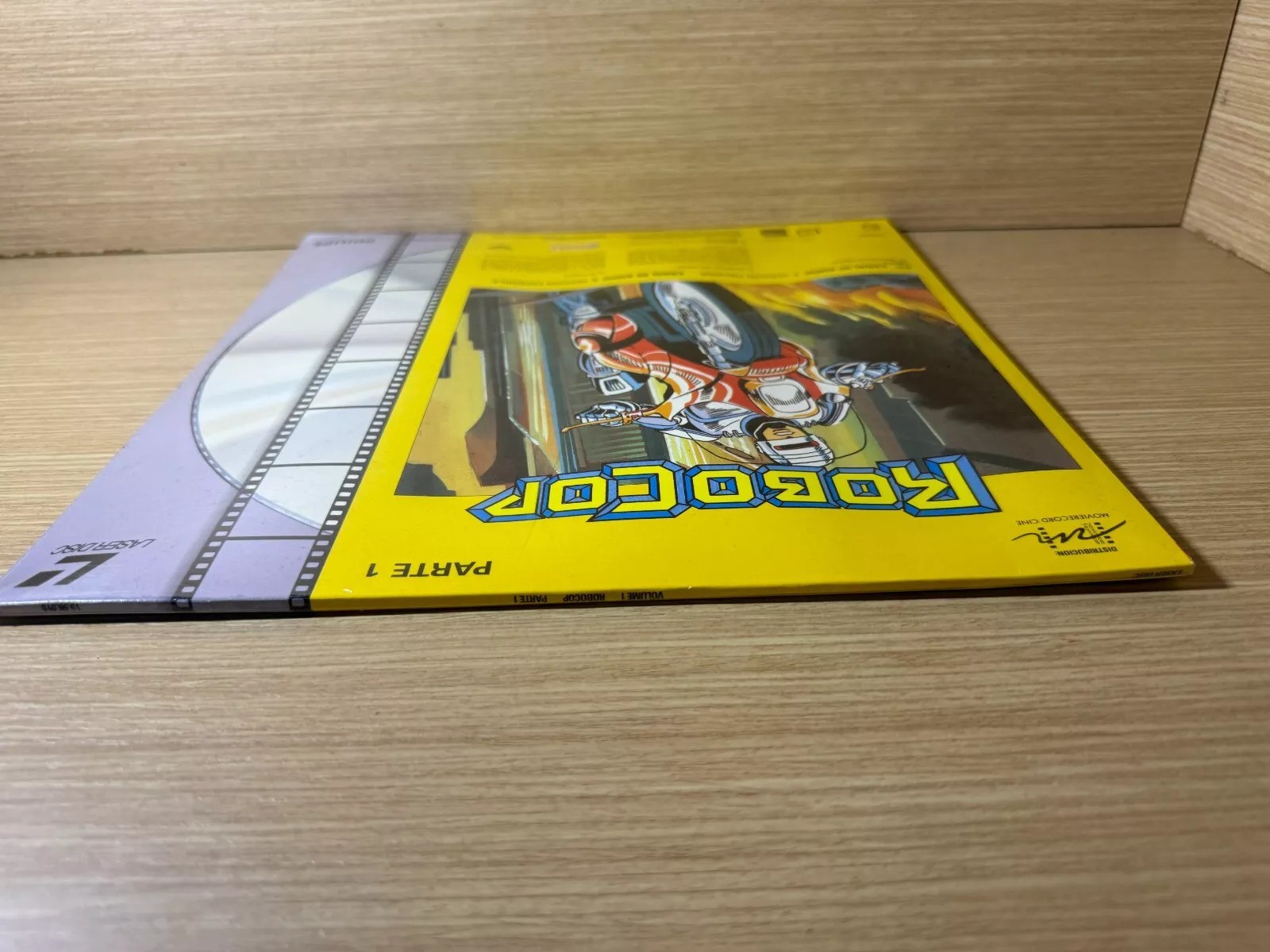 READ INFO- Robocop Animation Laser Disc LD Philips Laserdisc Spanish Italian