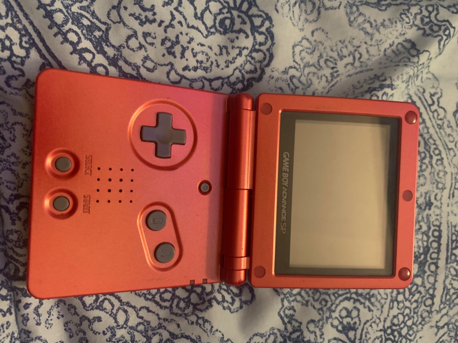 Nintendo Game Boy Advance SP Handheld System – Flame Red