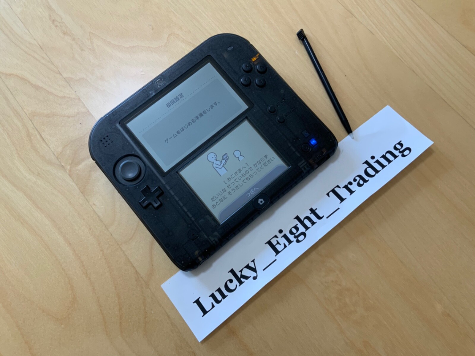 Nintendo 2DS Clear Black Console Charger Japanese ver [CC]