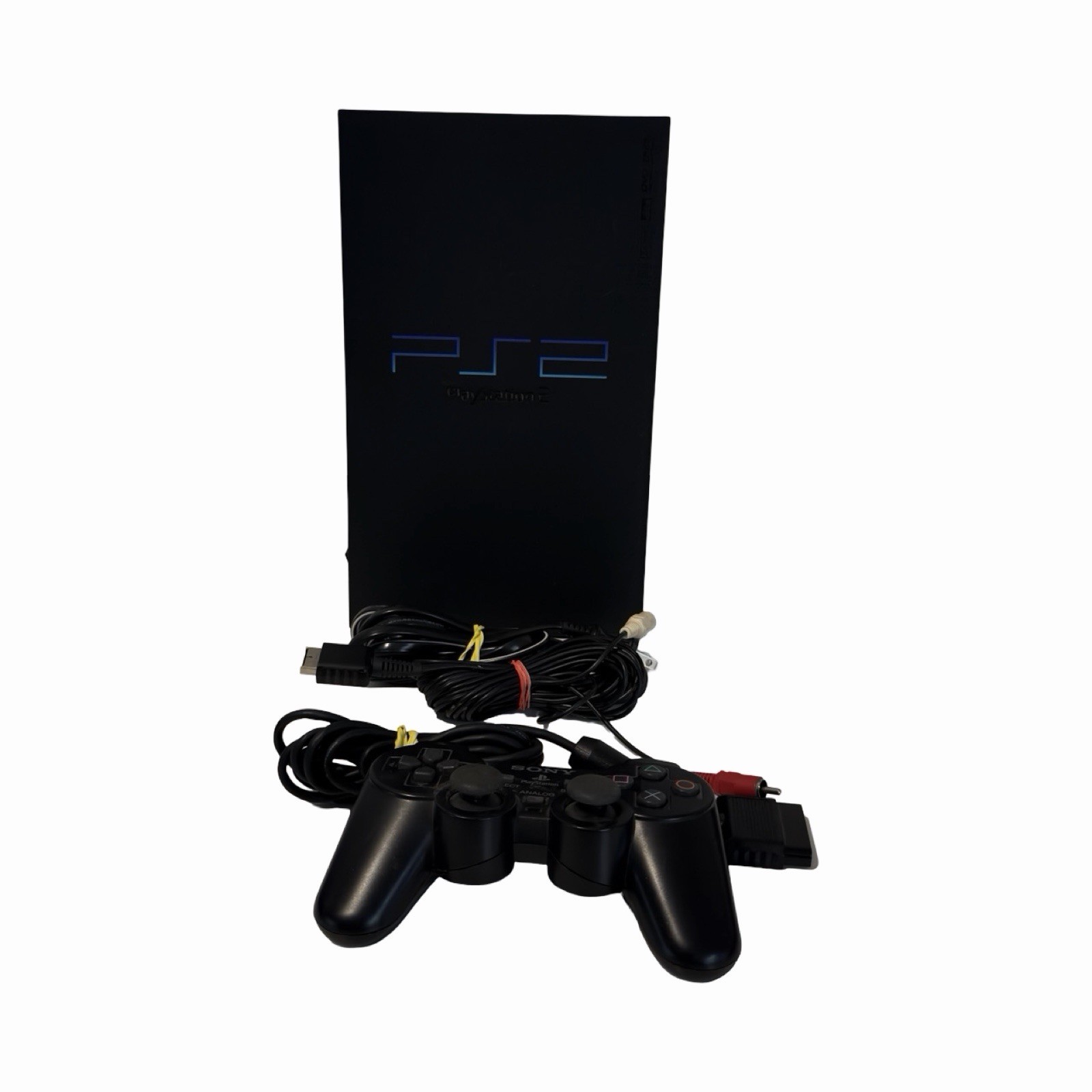 READ PlayStation 2 PS2 Fat Console SCPH-39001 Bundle Tested w/ Controller Tested