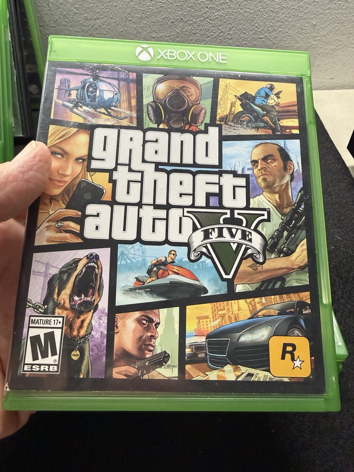 Microsoft Xbox One 1Tb Model #1540 Console w/ Controller, Cables & 9 Games