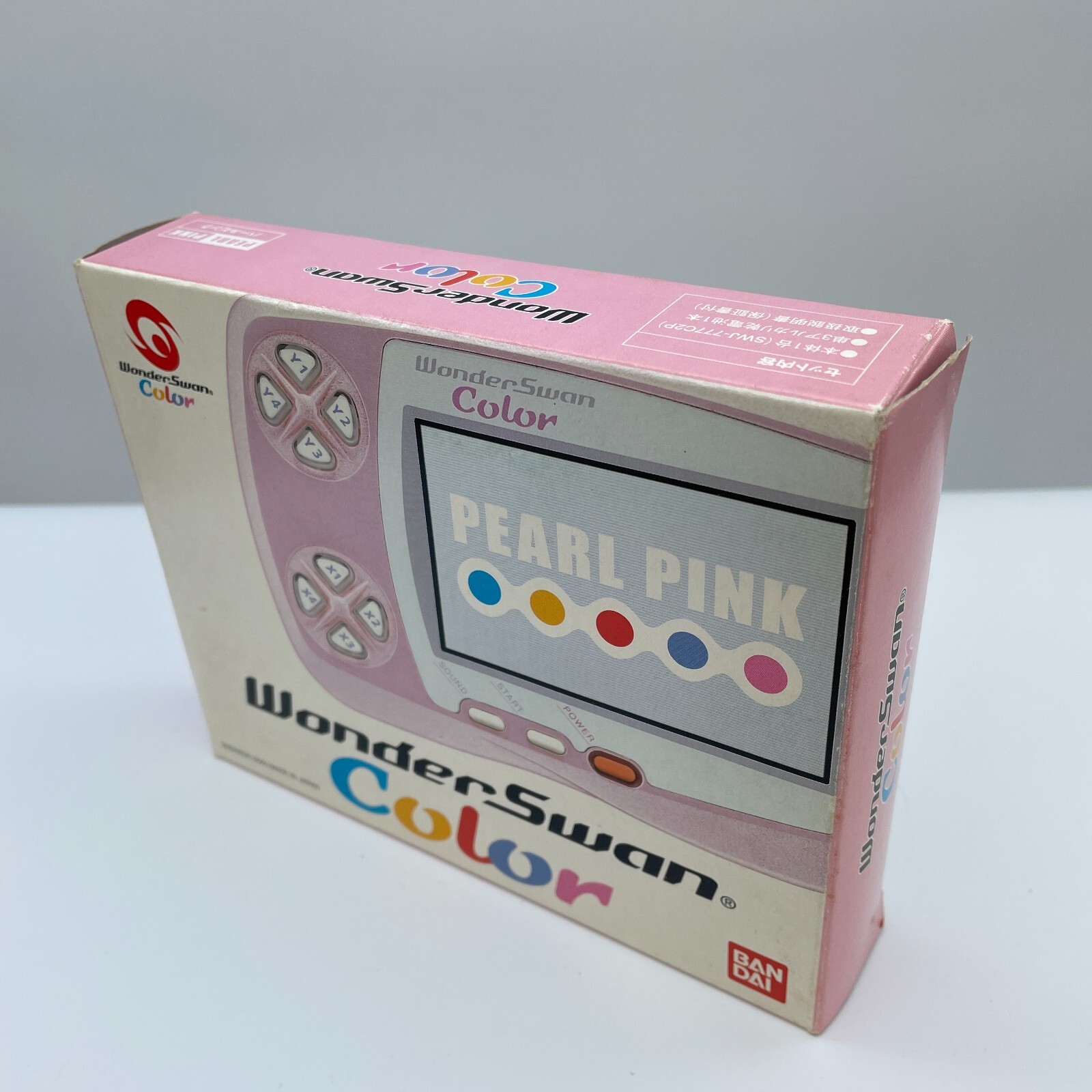 BANDAI Wonder Swan Color console Pearl Pink Japan Import