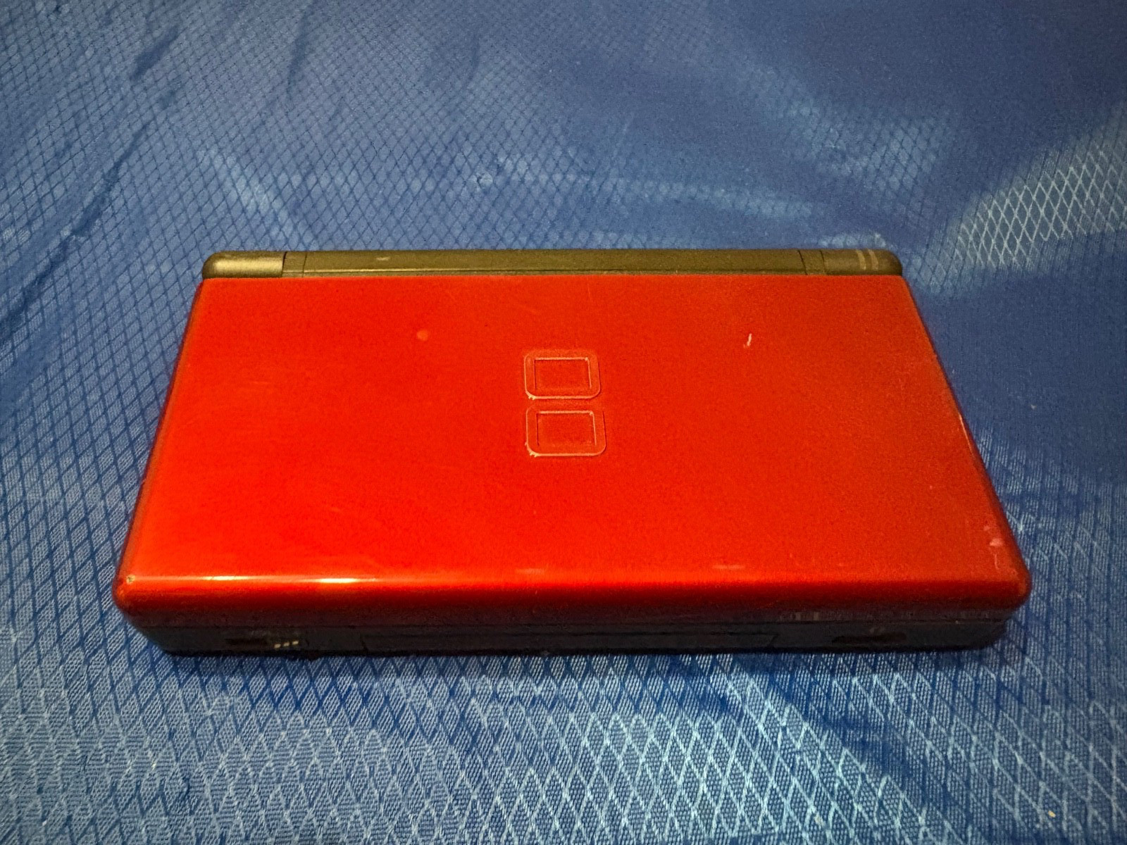 Nintendo DS Lite Crimson Handheld System – Red/Black tested and working
