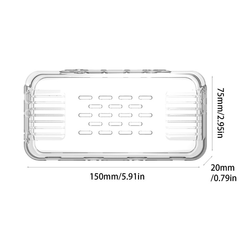 Shock Absorbing Housing Sleeve for RG35XX H Handheld Console with Precise Cutout