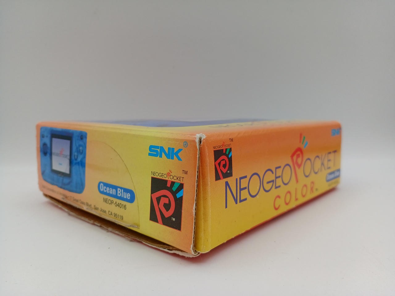 Neo Geo Pocket Color Ocean Blue Model Number Overseas Version SNK