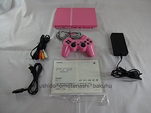 PlayStation 2 Console Pink Limited Color SCPH-77000PK Sony From Japan Excellent