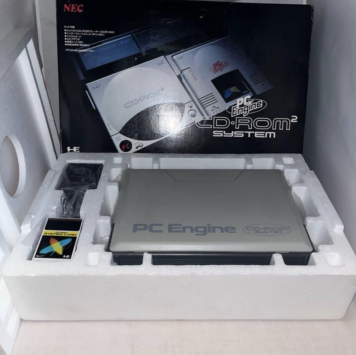 NEC PC Engine CD-ROM² System IFU-30A CDR-30A Boxed Serial Matching For Parts Rep