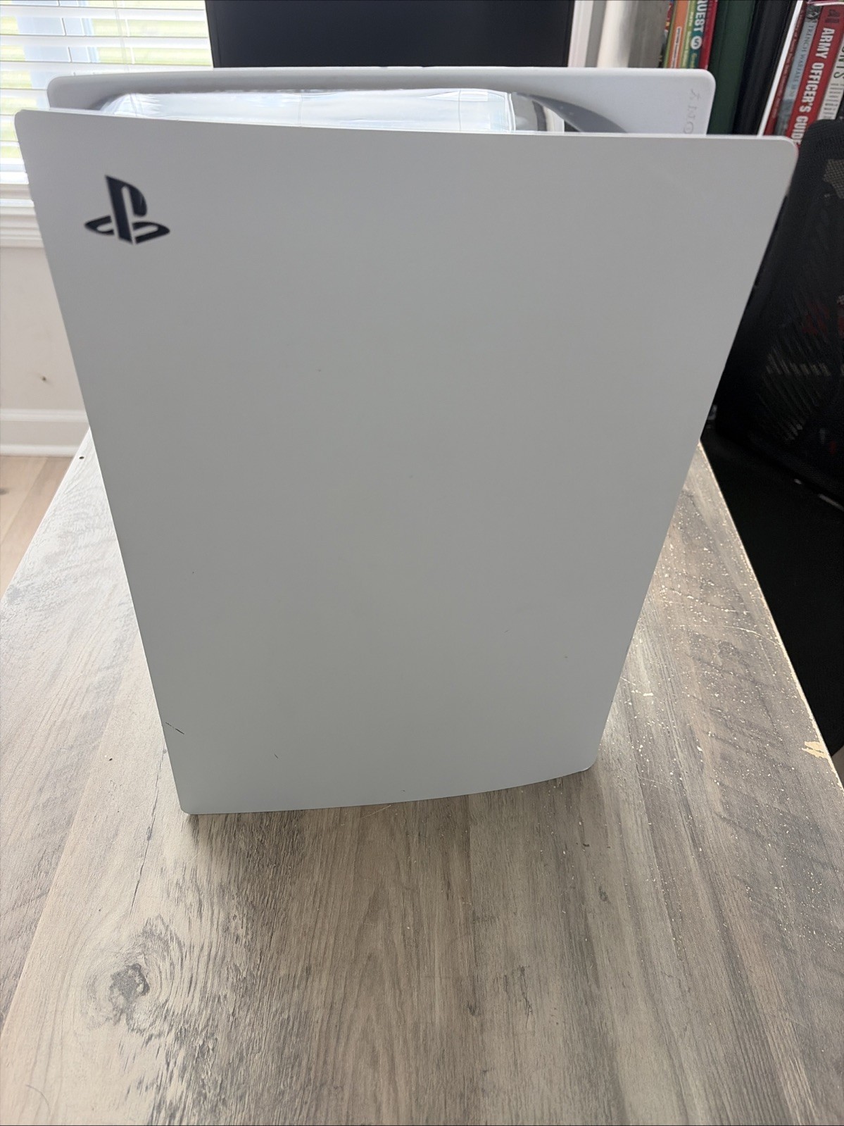 Sony PlayStation 5 PS5 CFI-1015B White Gaming Console 825GB w/Red Controller