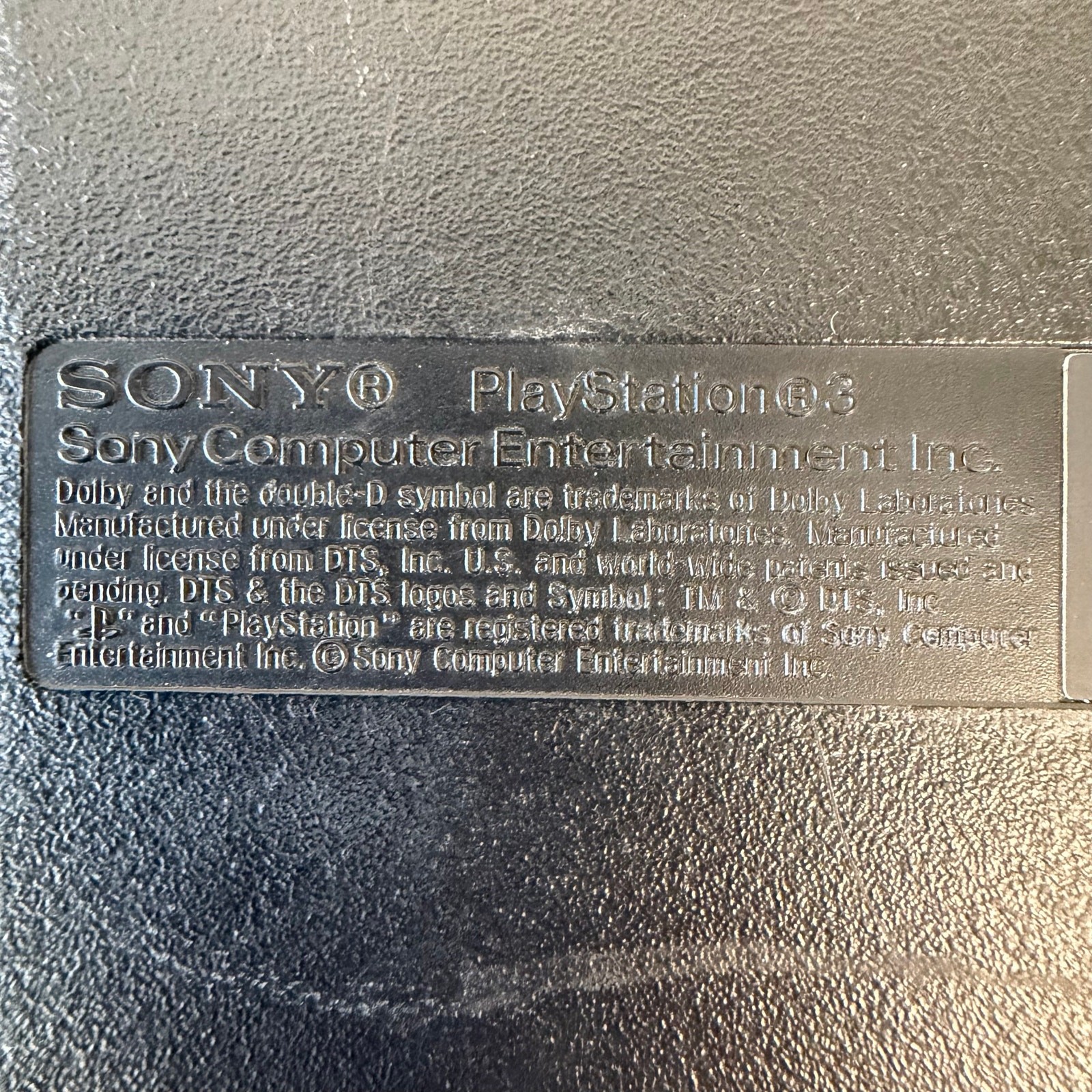 Sony PlayStation 3 PS3 Slim 168 GB Console Only NO CORDS (CECH-3001A) READ