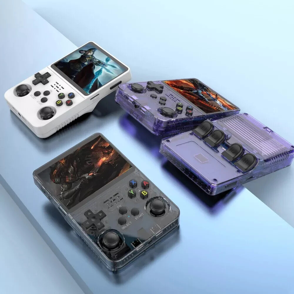 R36S 64GB Retro Game Console 20000+ Games Portable System 3.5” Display