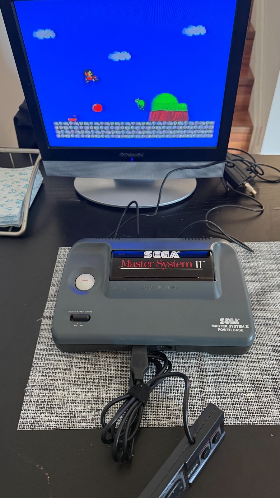 Sega Master System II Console Base 3006-22 2 NTSC Tested – Alex Kid game built