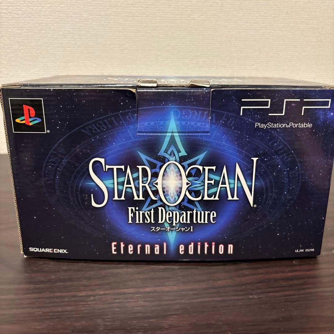 SQUARE ENIX Star Ocean 1 Eternal Edition PSP-2000 Console set Tested w/Box Used