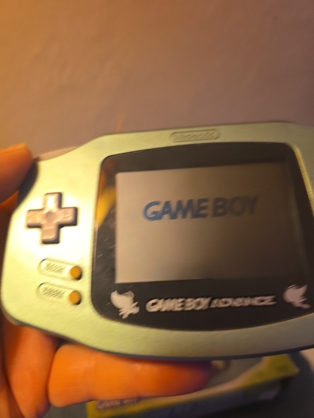 Nintendo Game Boy Advance Celebi Green With Box Manual/console Serial # Match