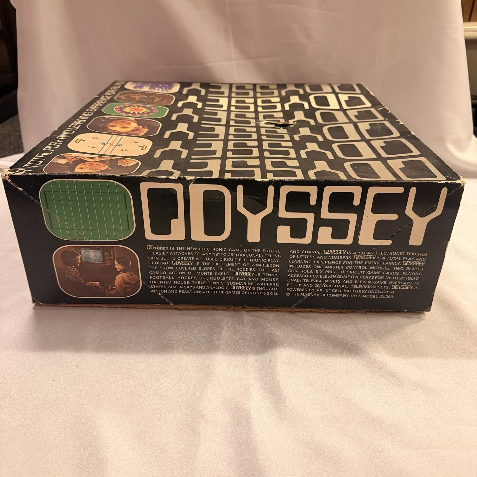 1972 Magnavox Odyssey (Run 1) 1TL200 Vintage Console W/ Original Box