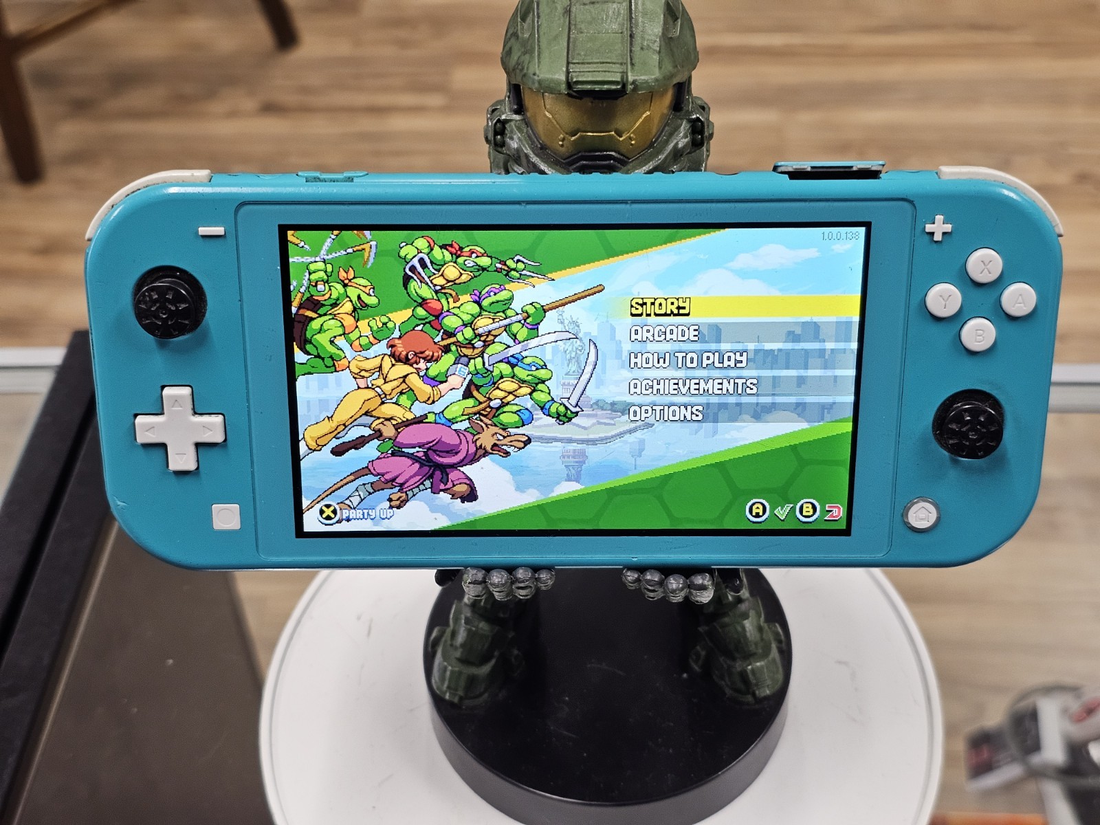 Nintendo Switch Lite Handheld Console Turquoise Blue READ DESCRIPTION