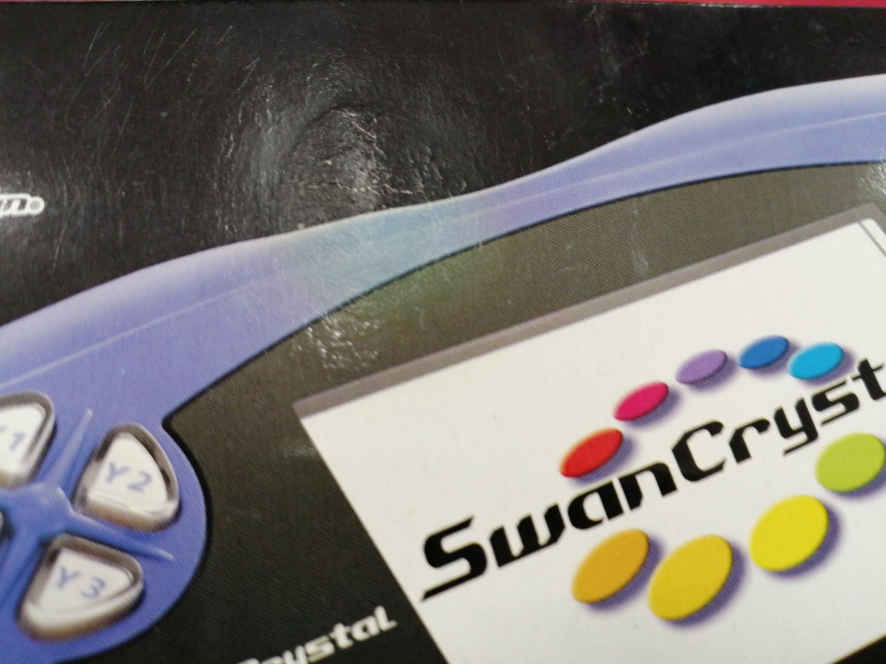 WonderSwan Crystal Model Number SCT 001 BANDAI