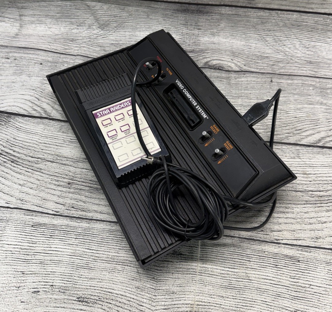 Atari 2600 DARTH VADER Tele-Games Video Game Console Untested