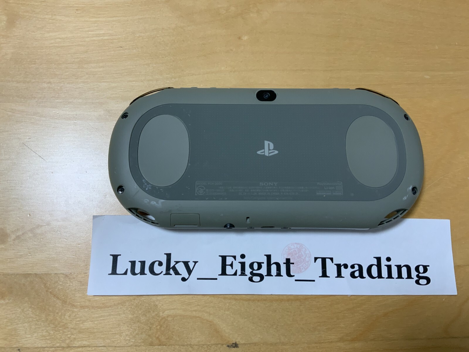 PS Vita Khaki Black PCH 2000 ZA16 Console Charger Box PSV Slim [BX]