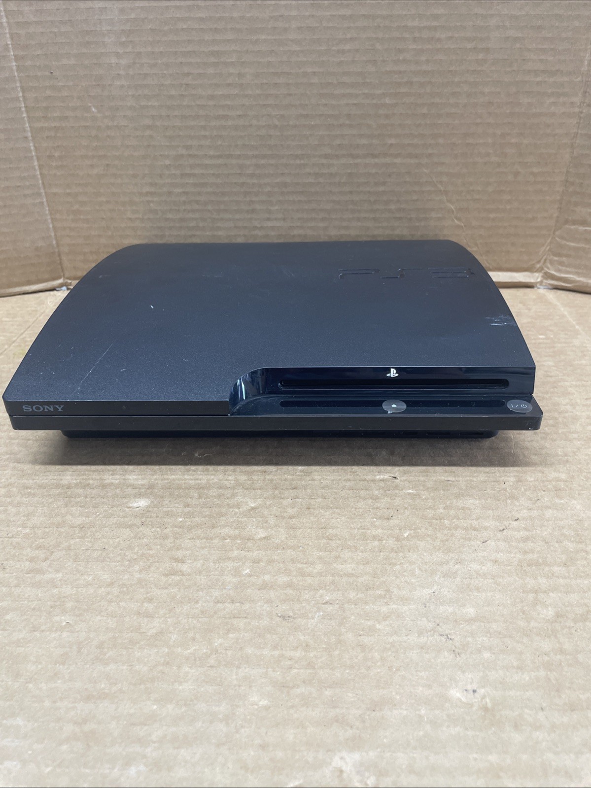 Sony PlayStation 3 Slim CECH-2501A Black Console HDMI Ethernet USB-A for Parts
