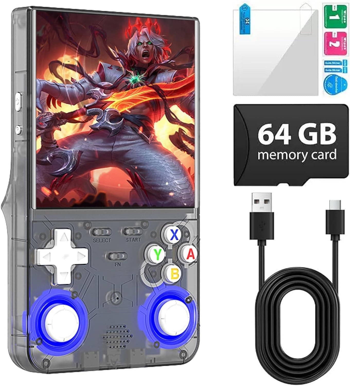 Retro Handheld Game Console 4 Inch IPS 20000 Games
