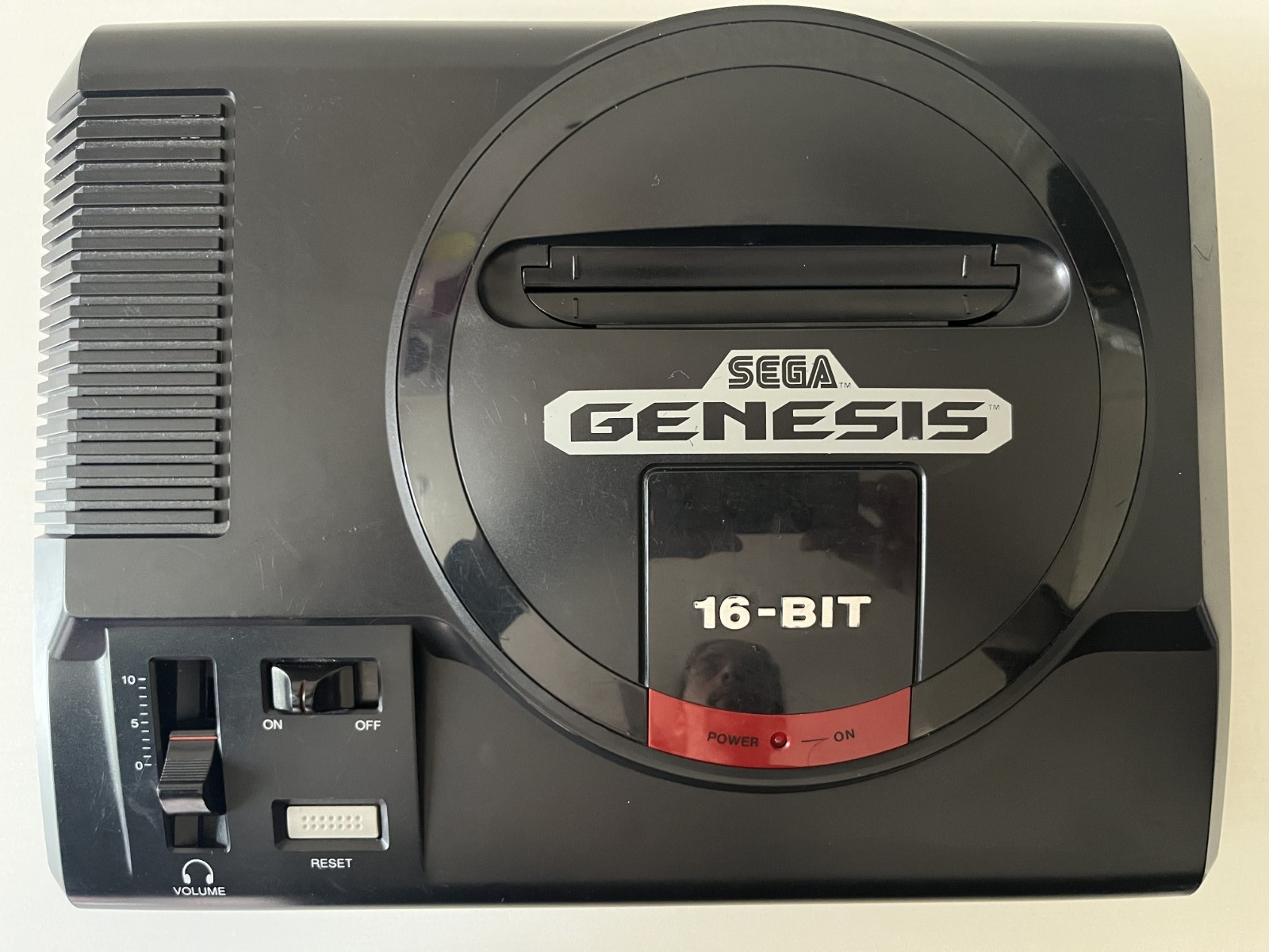 SEGA GENESIS Model 1 1601 Console, OEM AC Adapter 2x Controllers, HD Retrovision