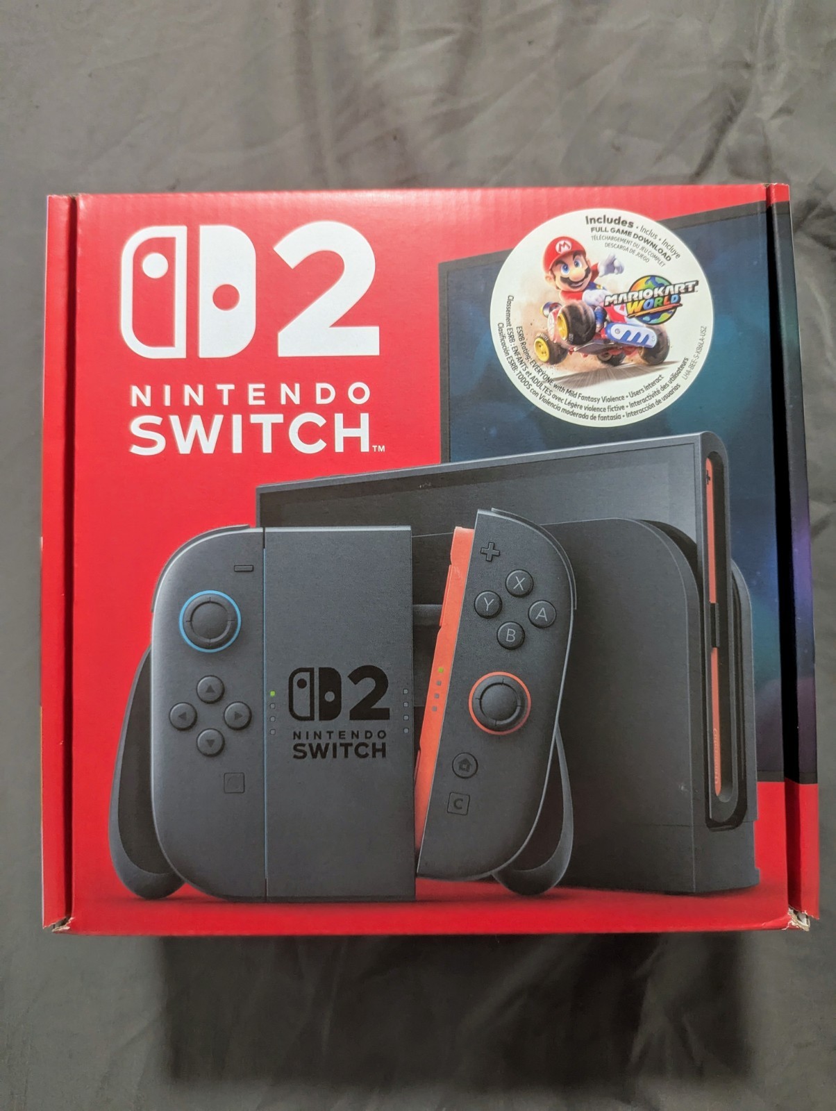 Nintendo Switch 2 Console + Mario Kart World Bundle