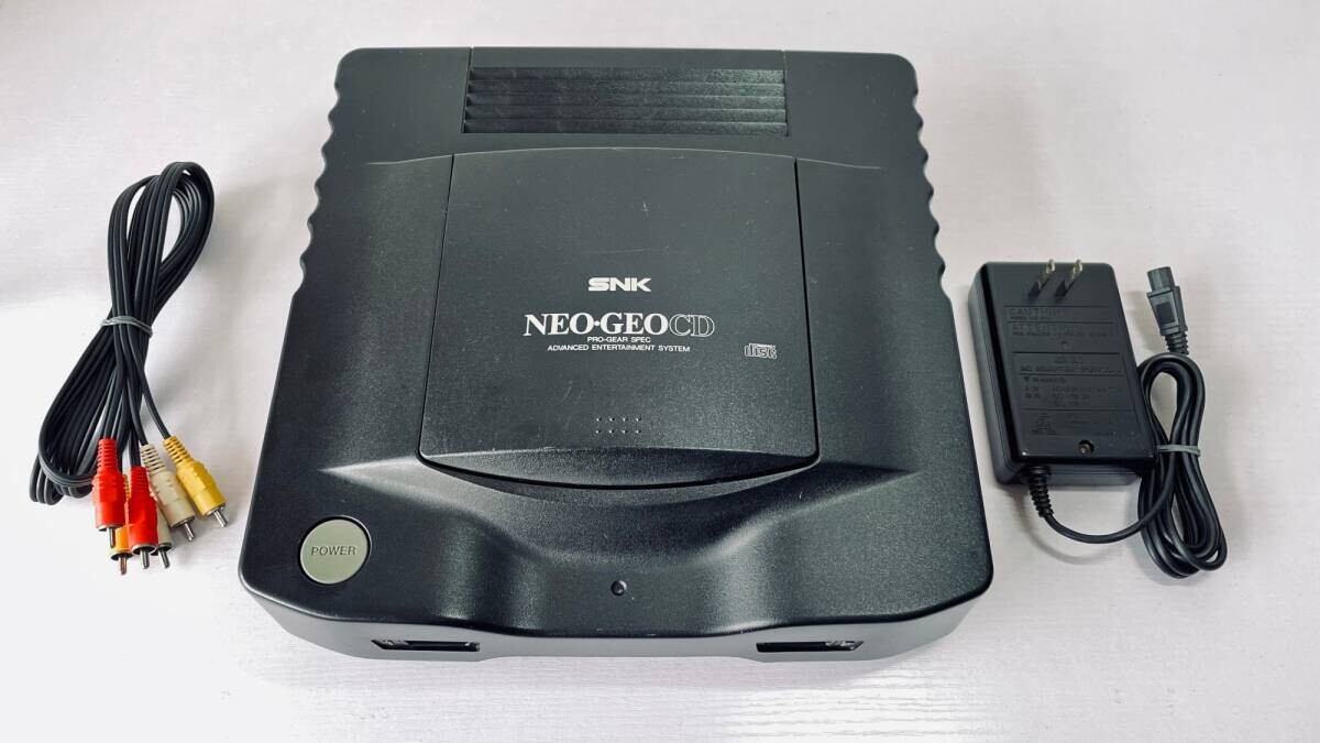SNK Neo Geo CD Console CD-T01 Retro Game From Japan Working Very Good AC100V