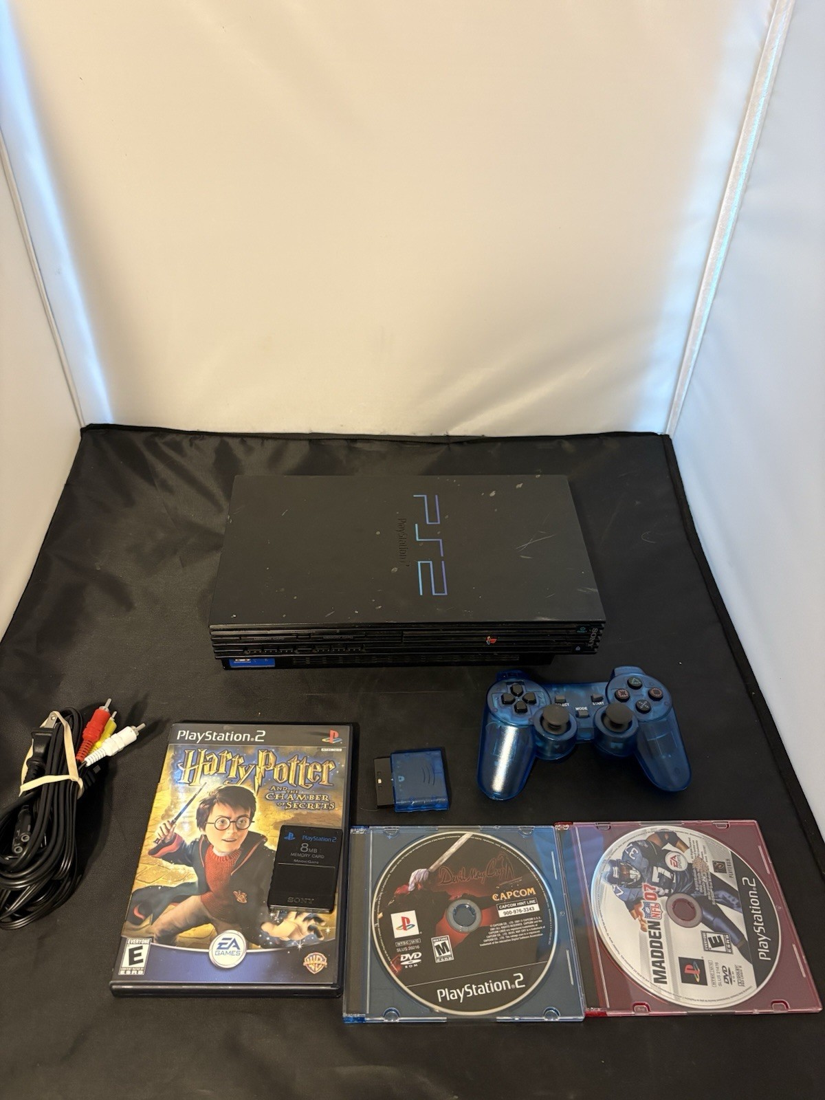 Sony PlayStation 2 Console Tested Working Read