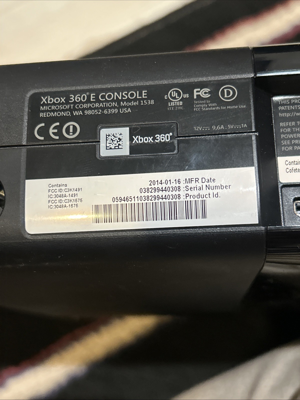 Xbox 360 E Console-2014