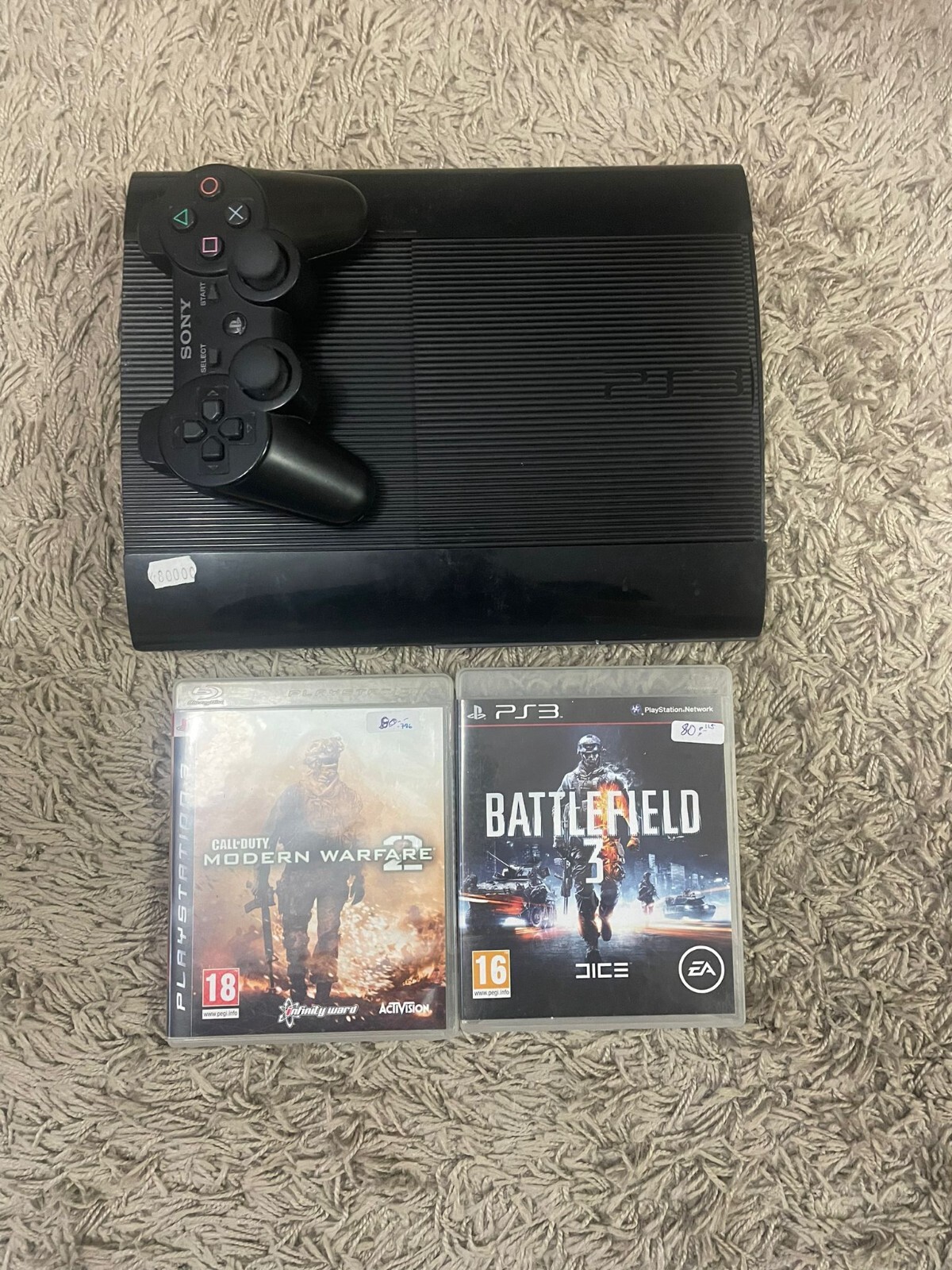 Sony PlayStation 3 Black Console Game