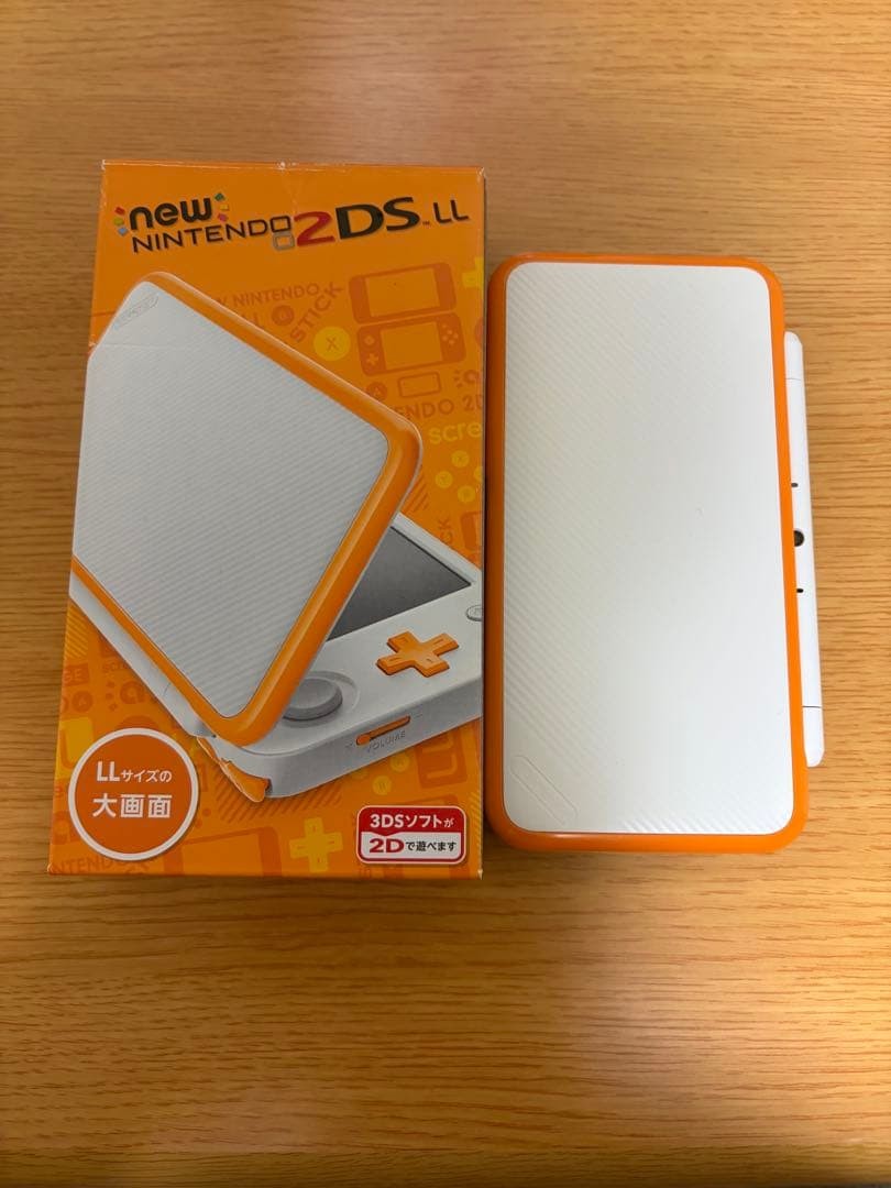 3DS/2DS/DS New 2Ds Ll White/Orange Body Japan