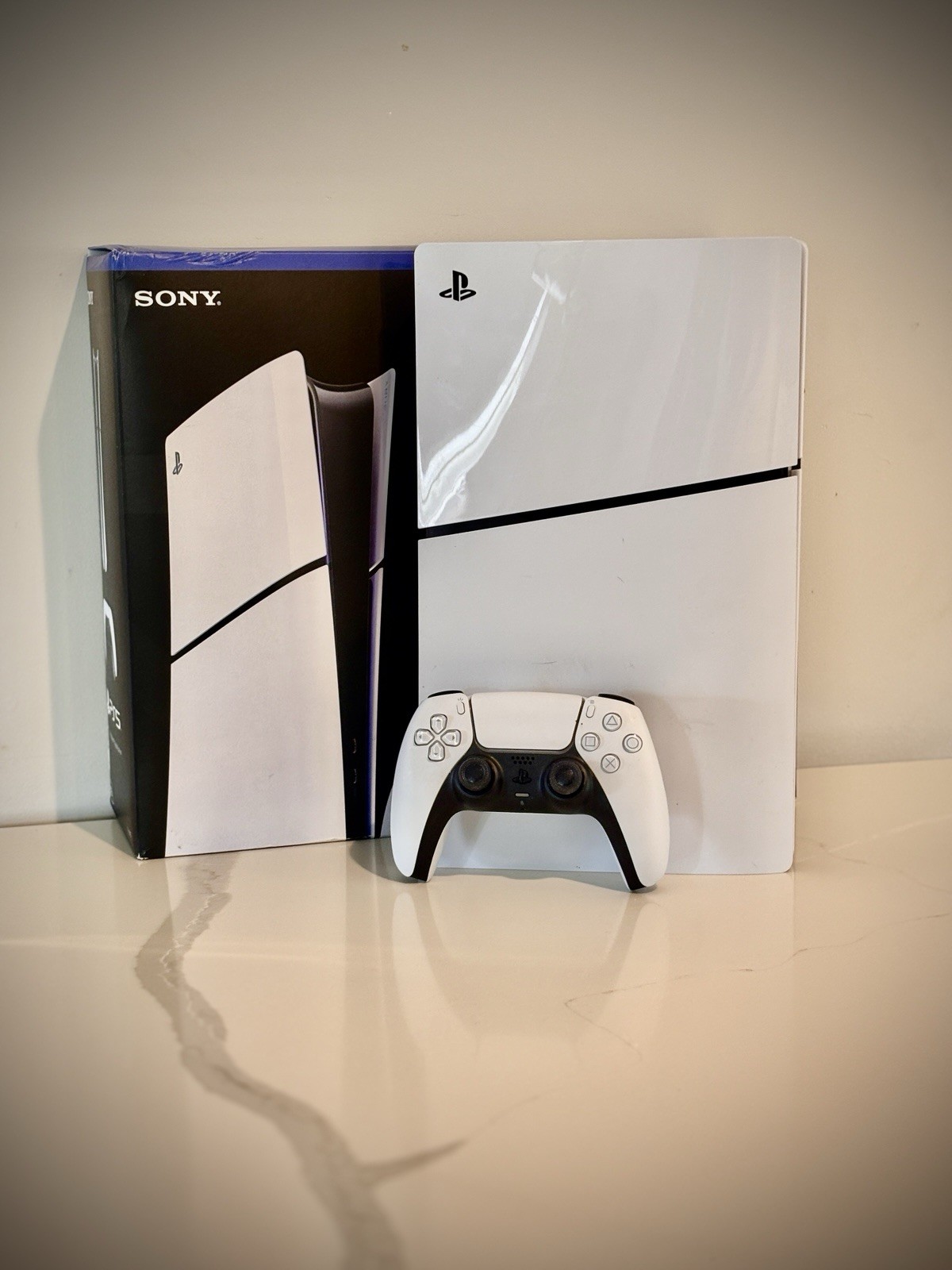 Sony PlayStation 5 Slim Digital Edition 1TB Gaming Console – White