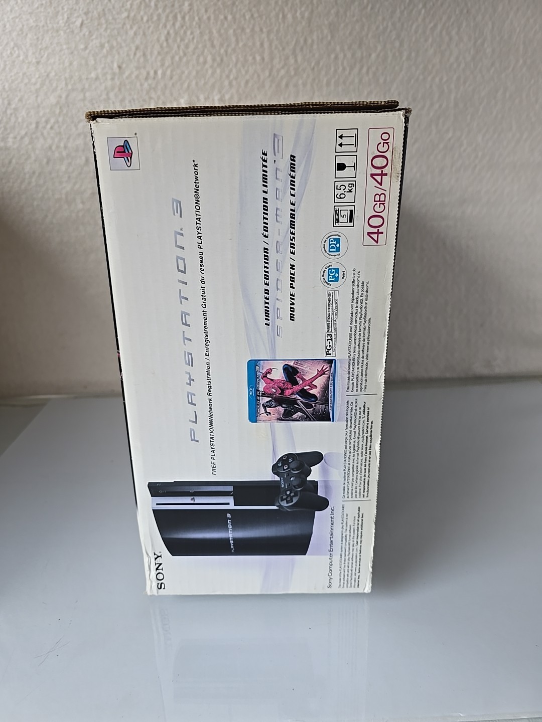 Sony PlayStation 3 PS3 Spiderman 3 Launch Edition 40GB Console CECHG01